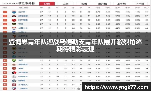 登博思青年队迎战乌德勒支青年队展开激烈角逐期待精彩表现